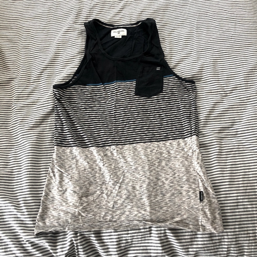 Billabong striped tank top